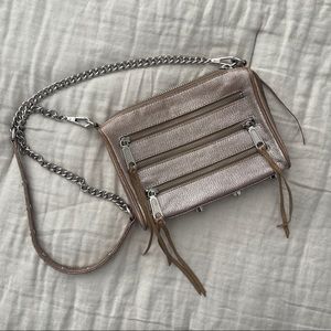 Rebecca Minkoff mini five zip crossbody bag
